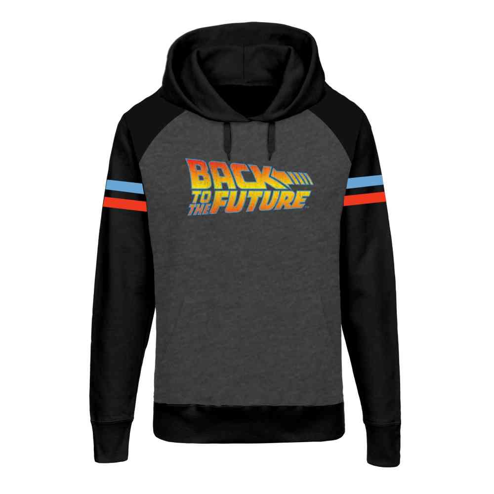 Back To The Future Hoodietrui Logo Multicolours | Attitude Back To The Future Hoodietrui Logo Multicolours | Attitude